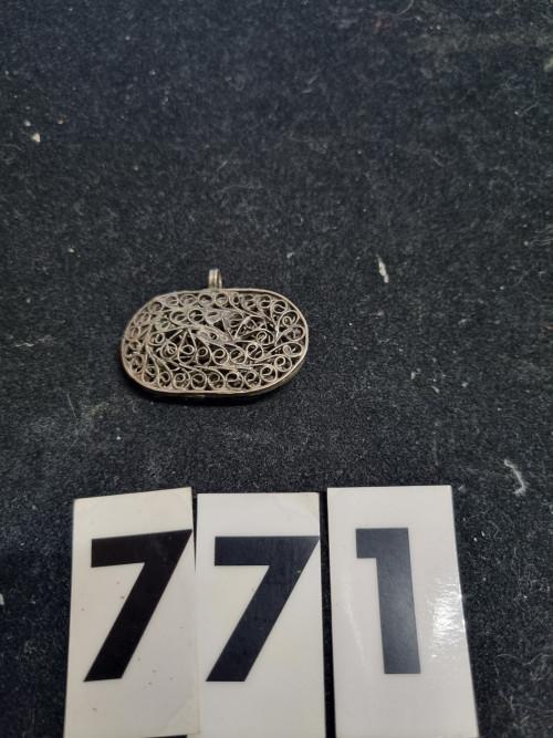 kettinghanger vintage opengewerkt [771], Ophalen of Verzenden, 'T Olde Gre-j, Info@toldegrej.nl, Endepoelstraat 20f Didam