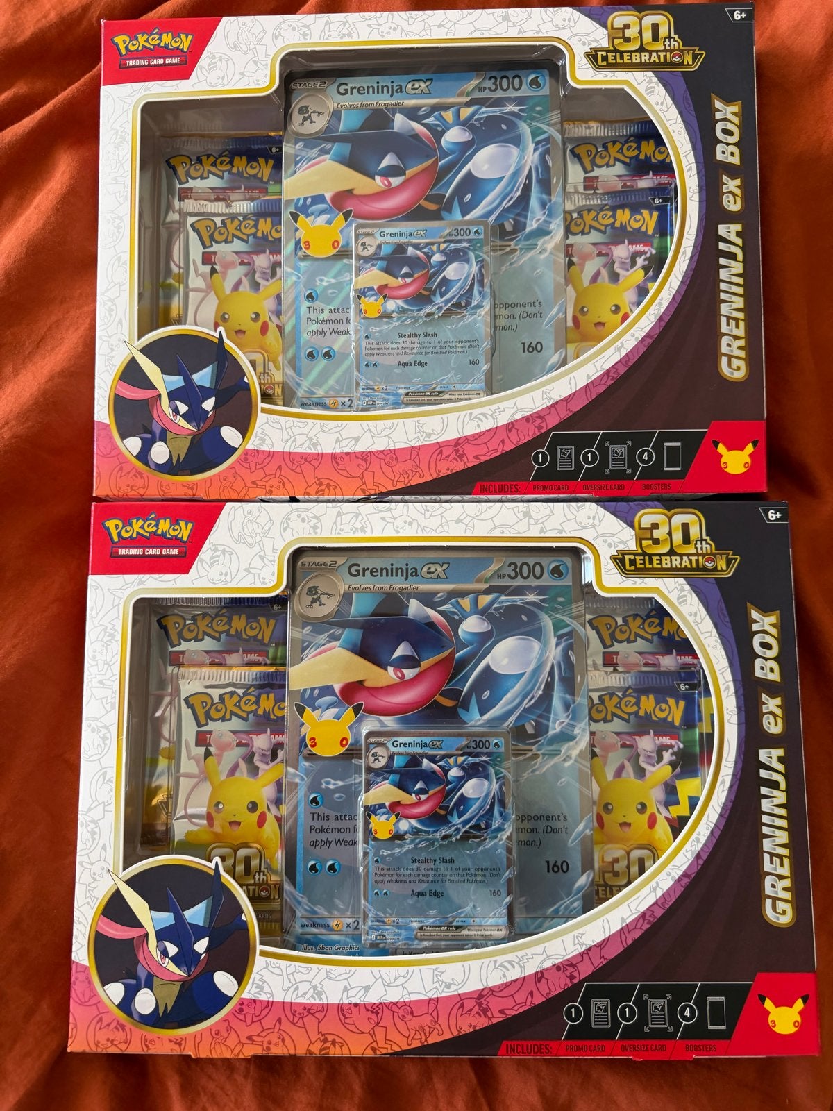 Pokémon Greninja EX Box 30th Celebration, Hobby en Vrije tijd, Ophalen of Verzenden, Nieuw, Overige typen