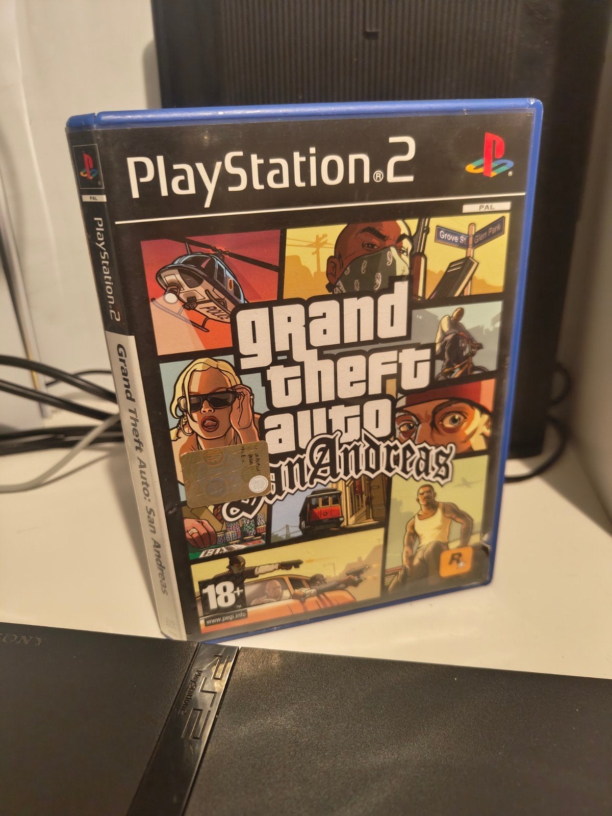Grand Theft Auto San Andreas PS2, Avontuur en Actie, Gebruikt, Vanaf 18 jaar, 1 speler
