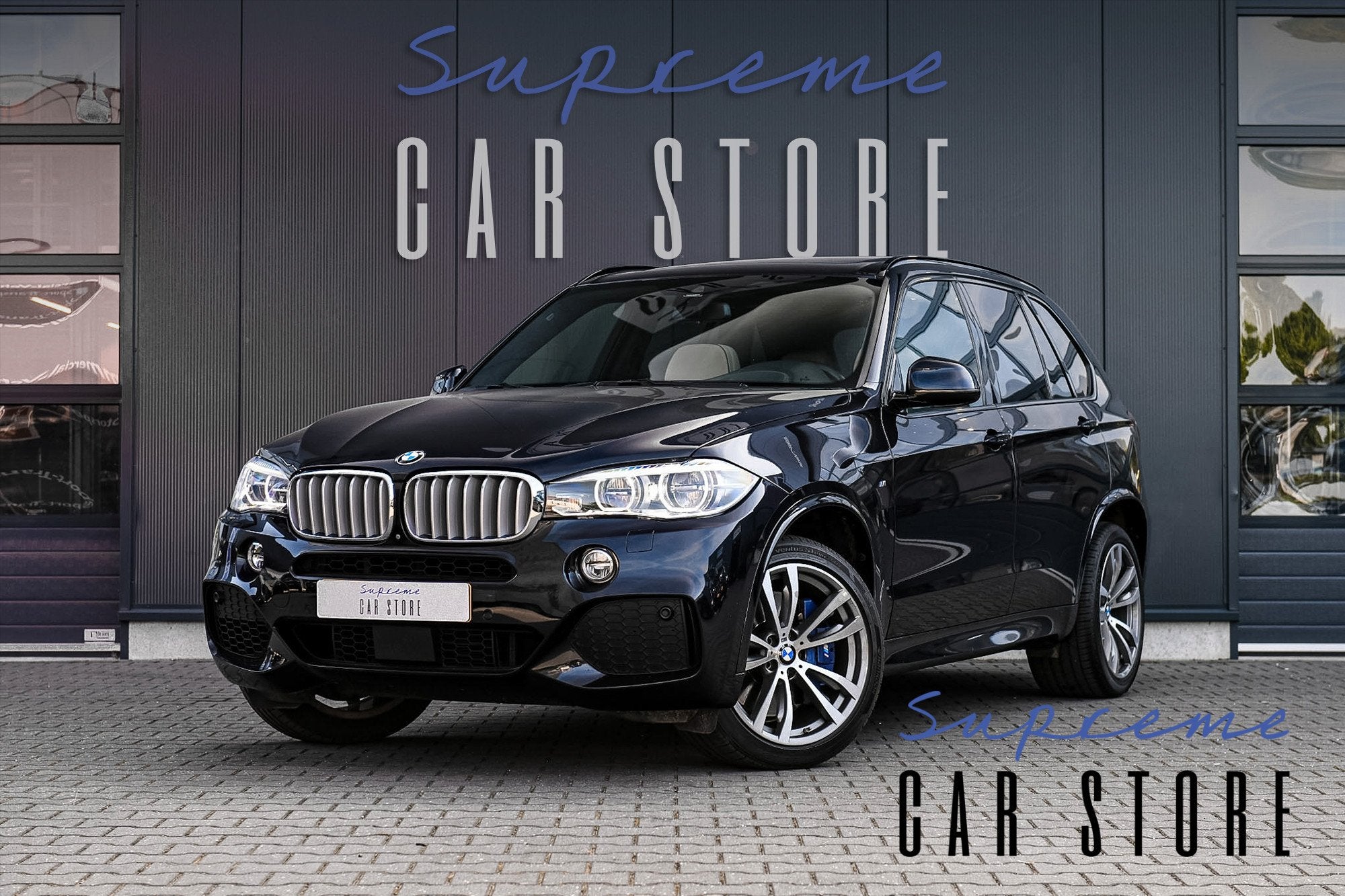 BMW X5 xDrive 50i M sport | Individual | NL Auto!, Auto's, BMW, Automaat, Stof, Gebruikt, Zwart