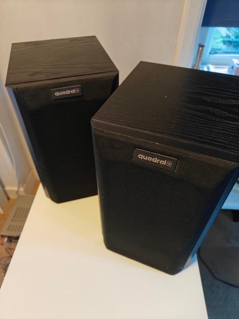 Quadral Balin MK III set luidsprekers, Gebruikt, 120 watt of meer, Front, Rear of Stereo speakers, Ophalen