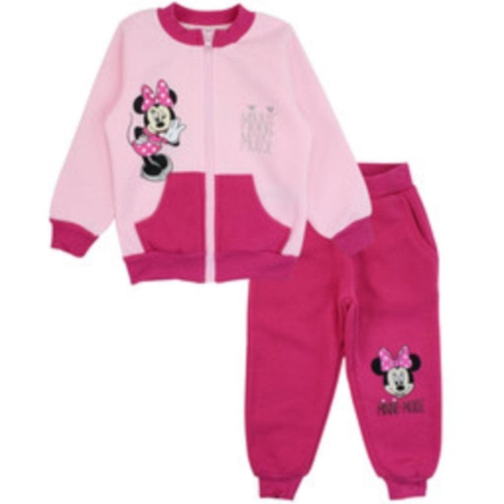 Minnie Mouse Joggingpak - Disney - Maat 128, Meisje, Minnie Mouse, Nieuw, Ophalen of Verzenden
