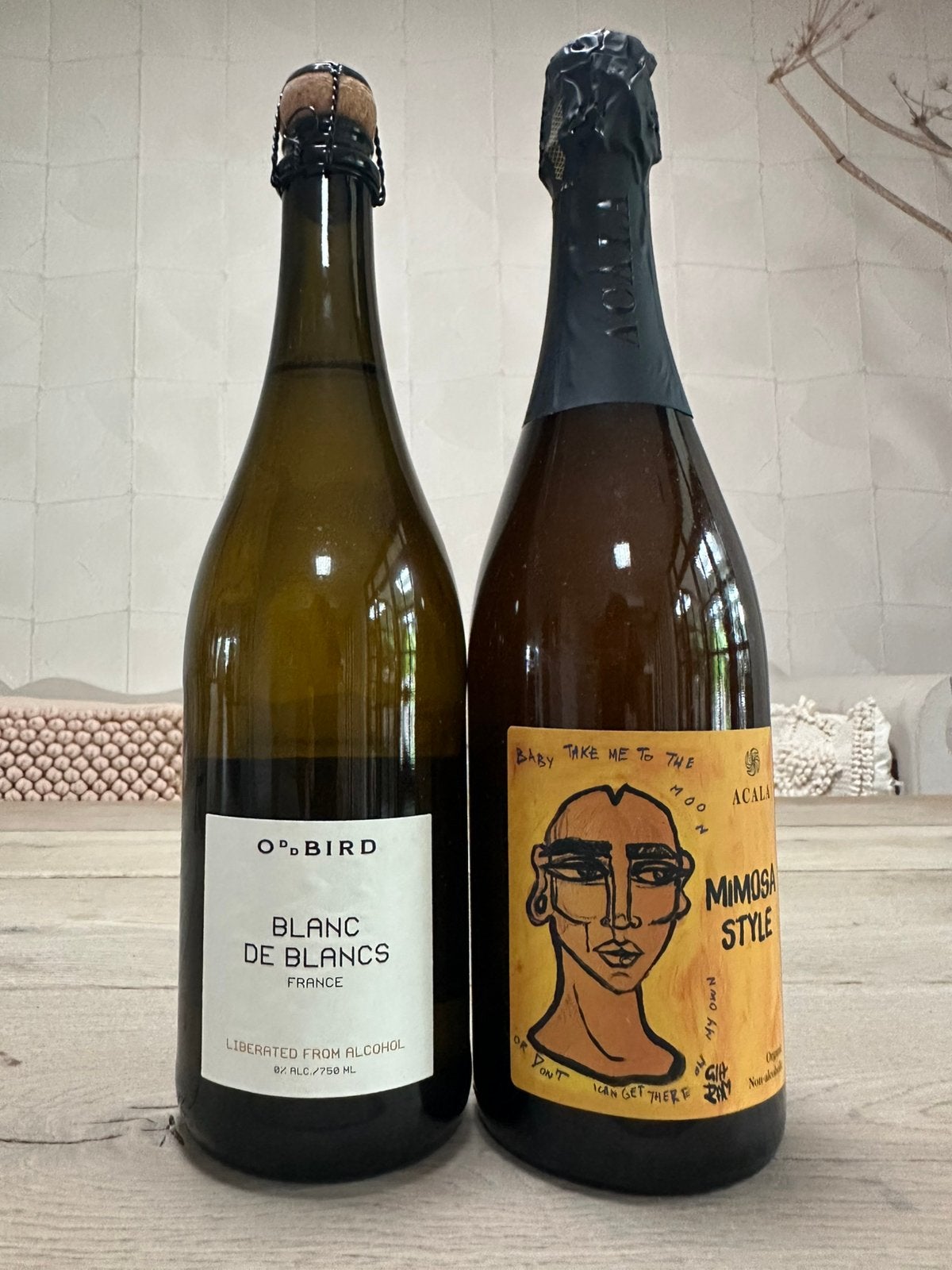 Odd BIrd Blanc des Blanc - alcoholvrije wijn - 20 flessen, Verzamelen, Wijnen, Ophalen, Nieuw, Frankrijk, Witte wijn