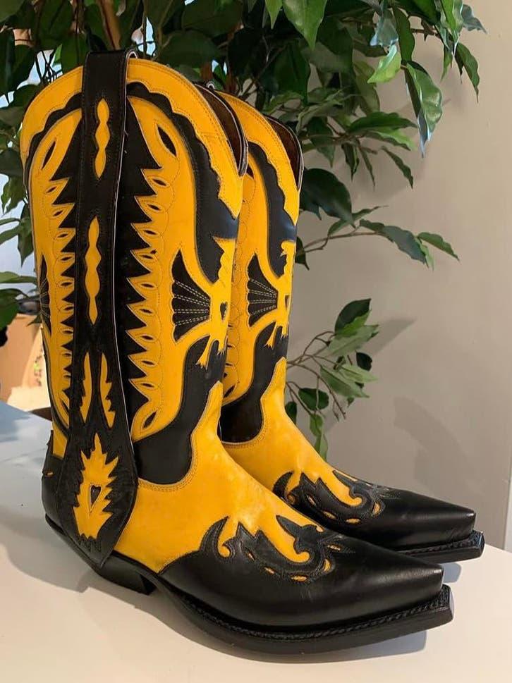 Mexicana cowboylaarzen 37 western boots bohemian laarzen, Kleding | Dames, Schoenen, Hoge laarzen, -, Ophalen of Verzenden, Zo goed als nieuw
