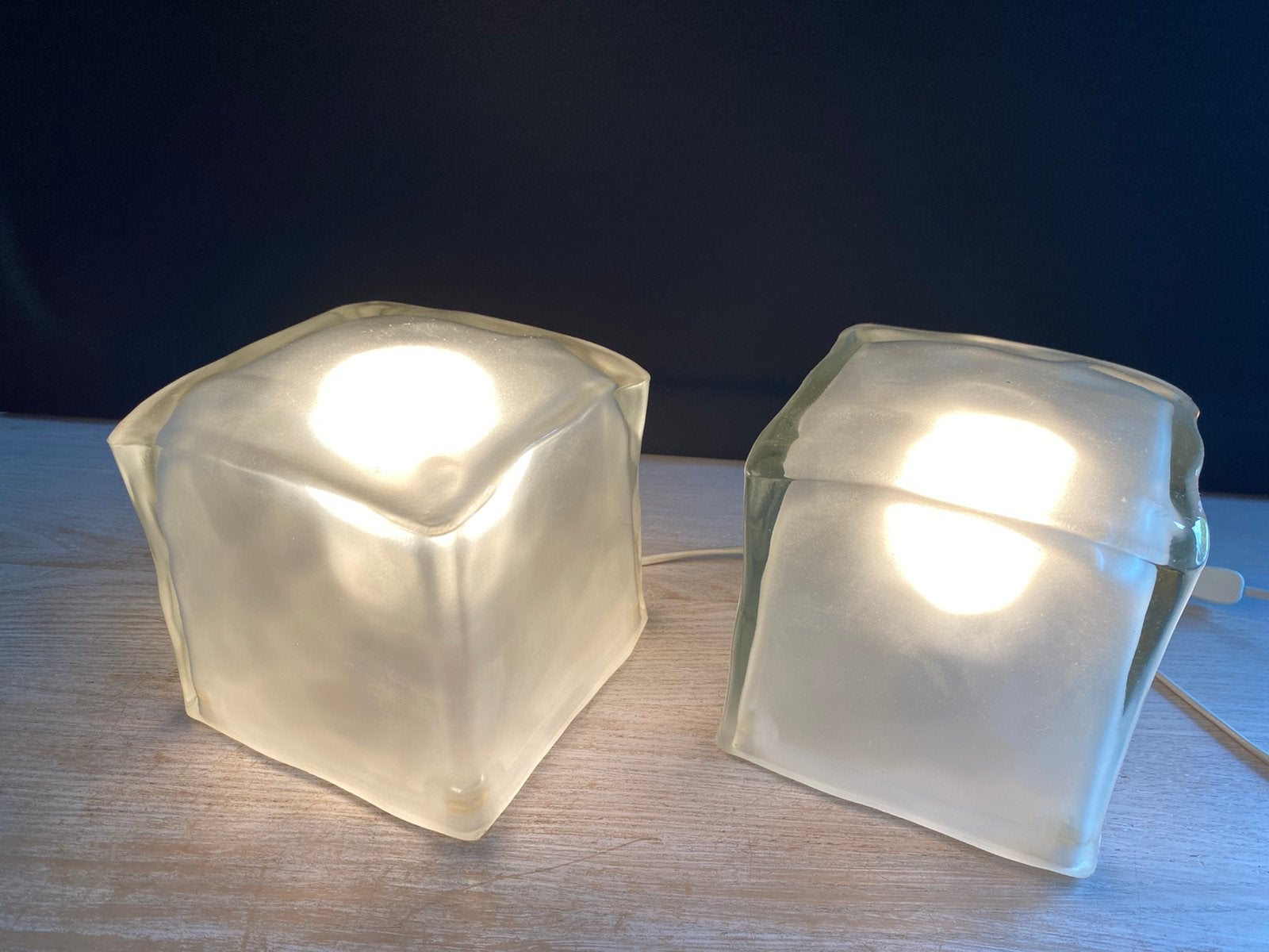 Ice cube lampjes, Huis en Inrichting, Ophalen, Gebruikt, Glas