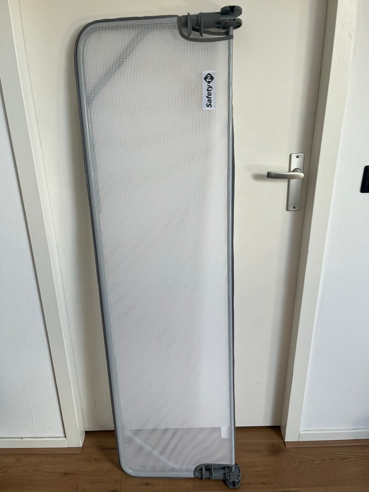 Safety 1st Bedhekje Extra Lang Grijs - Zo goed als nieuw, Kinderen en Baby's, Ophalen, Overige materialen, Overige typen, Zo goed als nieuw