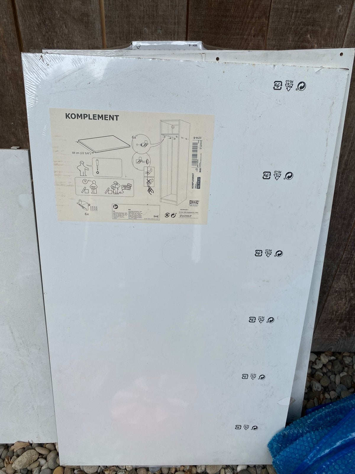 Ikea Komplement plank 3x, Ophalen, Zo goed als nieuw, 50 tot 100 cm, Minder dan 100 cm