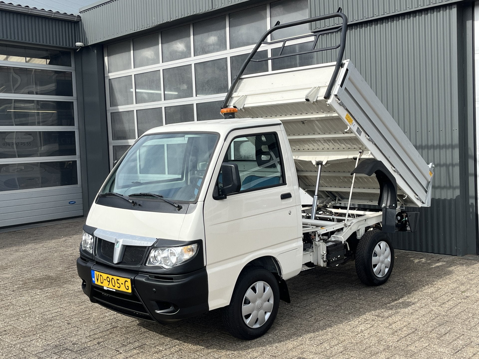 Piaggio Porter 1.3 Kipper Openlaadbak Kieper 2-Persoons Radi, Auto's, 1308 cc, Gebruikt, 785 kg, Wit
