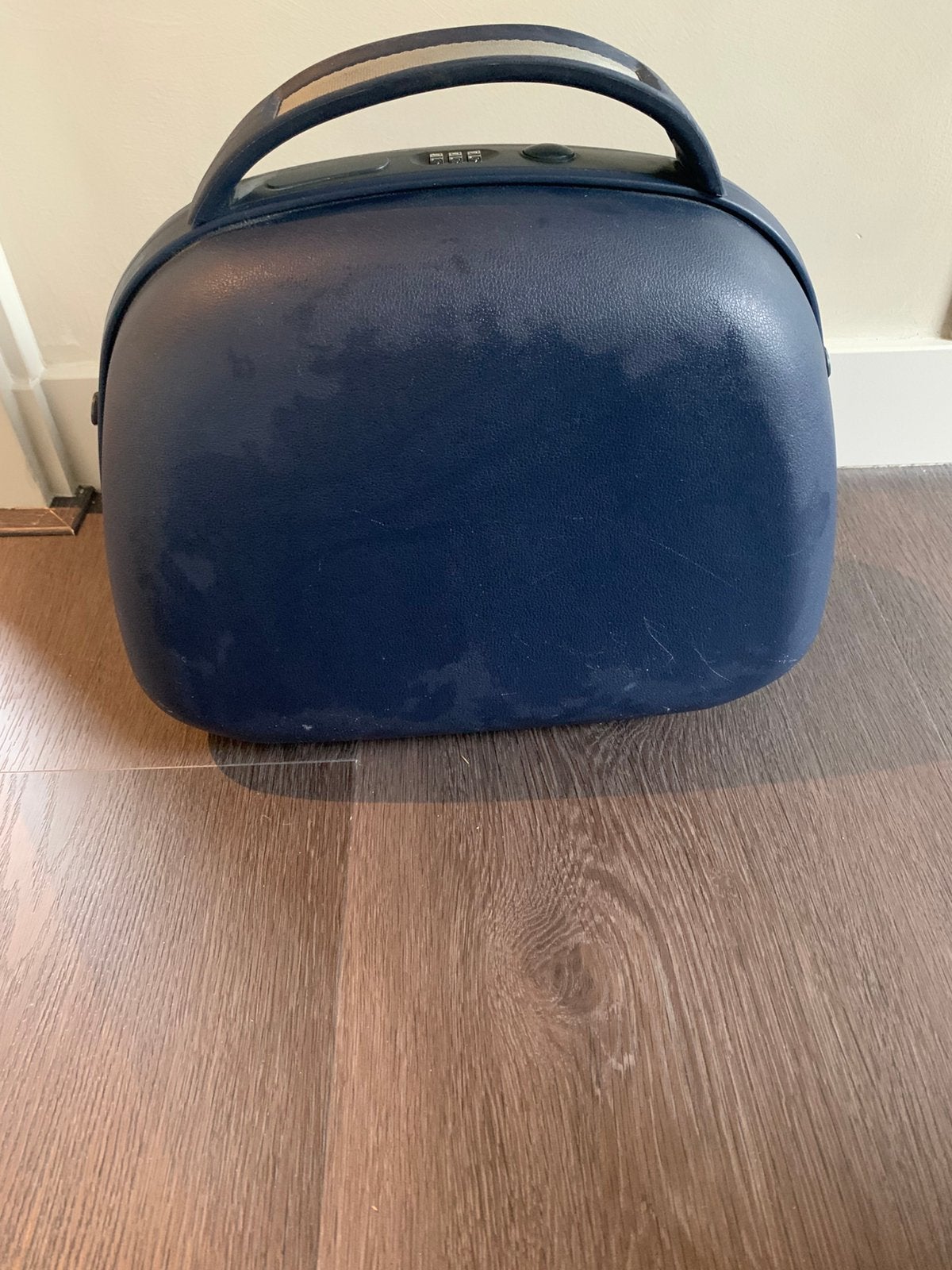 Beauty cases, Gebruikt, Blauw, Met slot, Ophalen of Verzenden