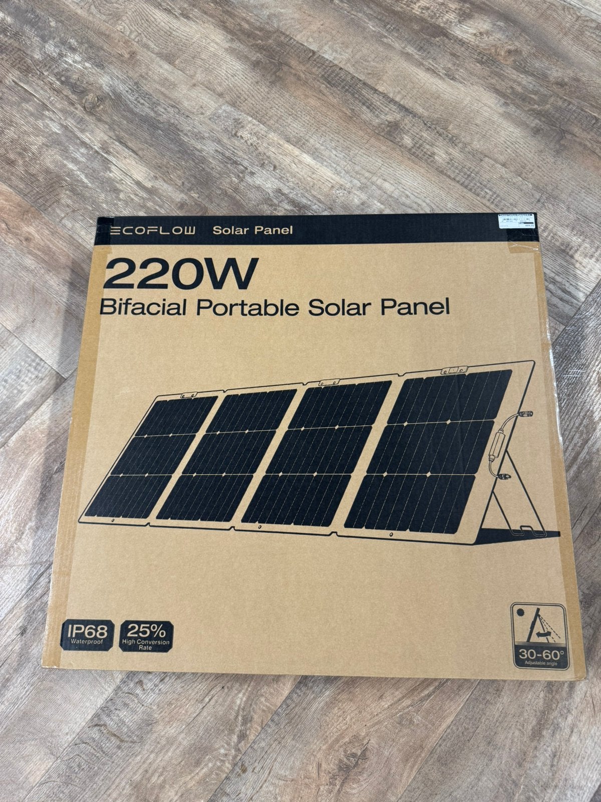 Ecoflow solarpanel, Ophalen, Nieuw