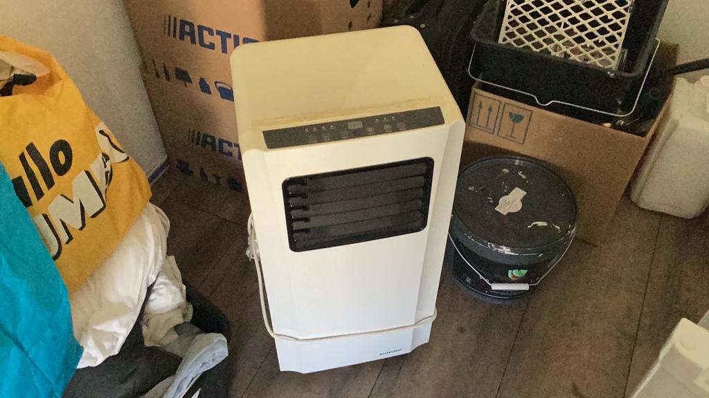 Mobiele airco, Ophalen, Gebruikt