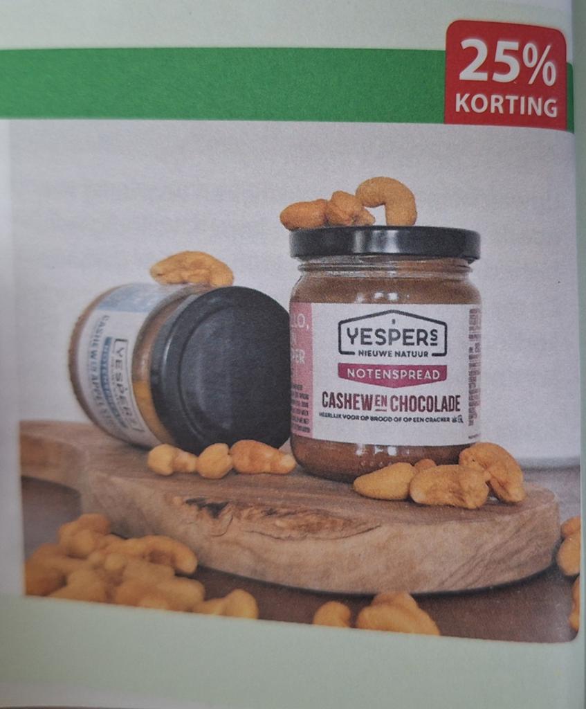 Yespers 25% korting, Tickets en Kaartjes, Eén persoon, Kortingsbon, Warenhuis- of Winkelbon