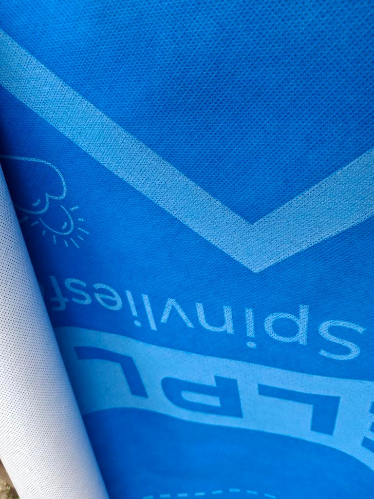 12 meter LPL Spinvlies dakfolie - Waterdicht en Ademend, Ophalen, Kunststof, Blauw, Overige typen