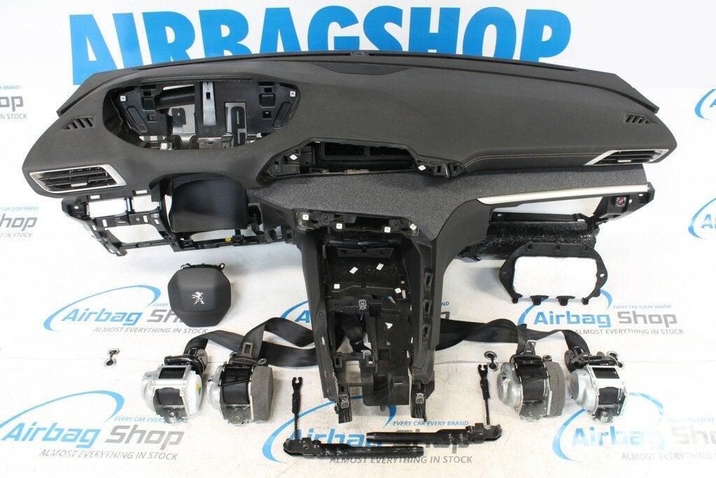Airbag set - dashboard met stiksel peugeot 3008 (2016-heden)