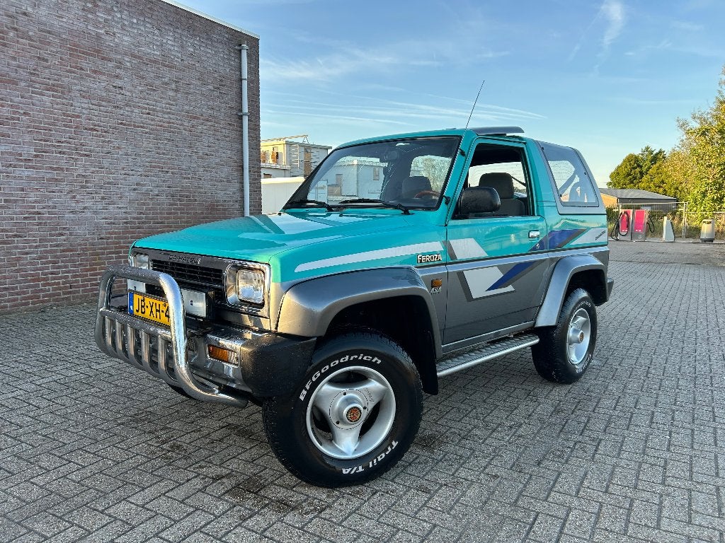 Daihatsu 1993 Groen, Auto's, Daihatsu, Bedrijf, Feroza, 4x4, Achteruitrijcamera, Elektrische buitenspiegels, Elektrische ramen