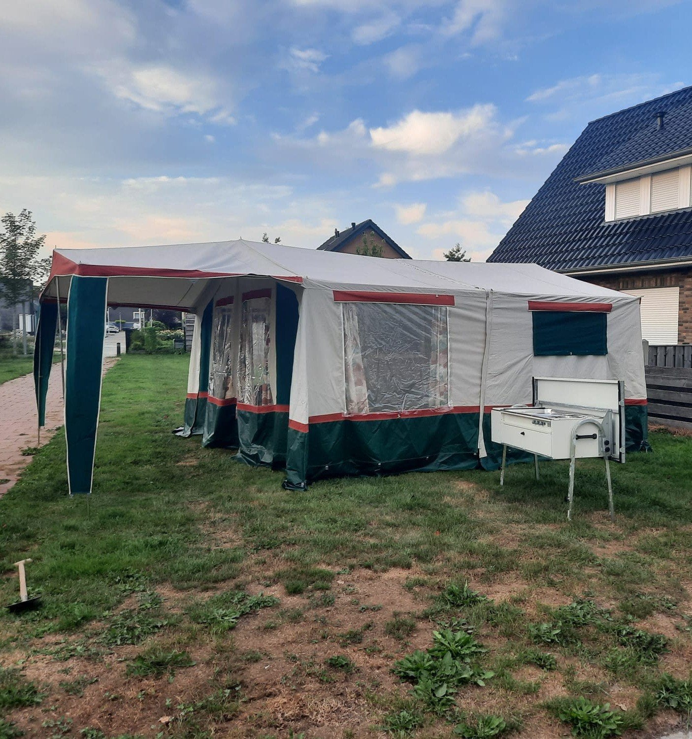 Alpenkreuzer Duet vouwwagen - Compact en compleet, Caravans en Kamperen, Vouwwagens, Ophalen