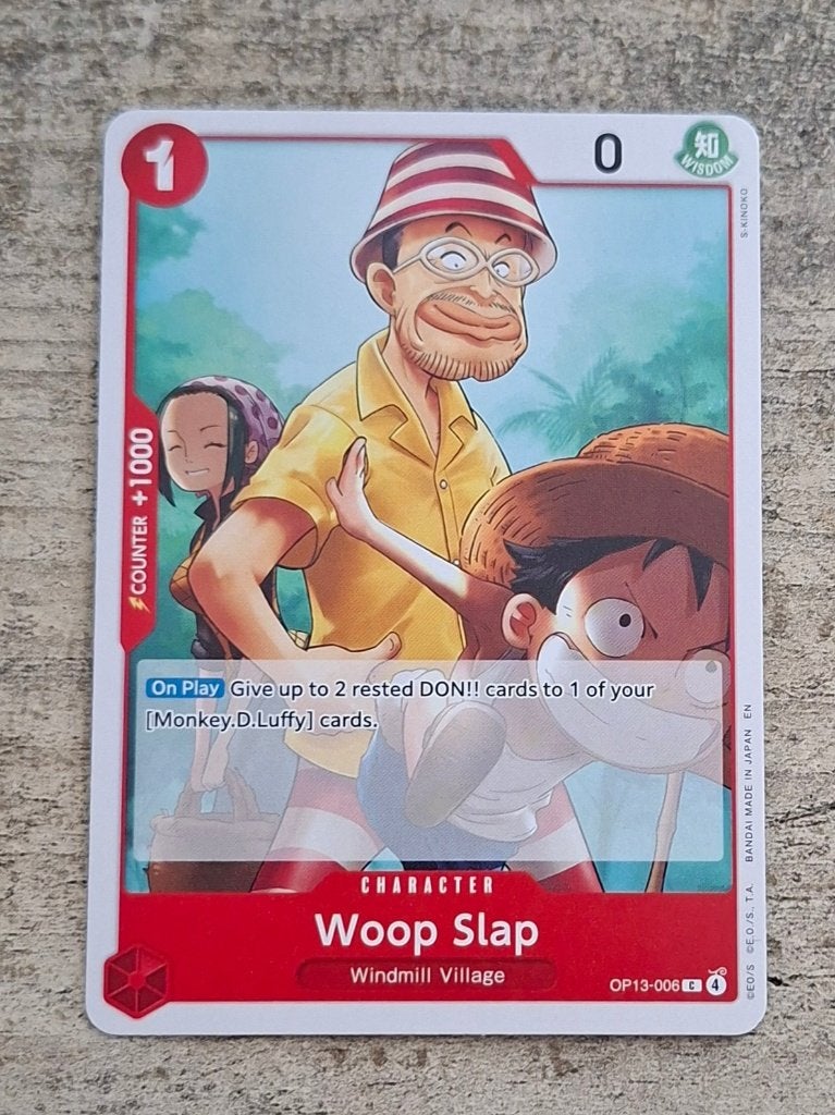 Wood Slap OP13-006 - One Piece, Verzenden, Zo goed als nieuw, Losse kaart