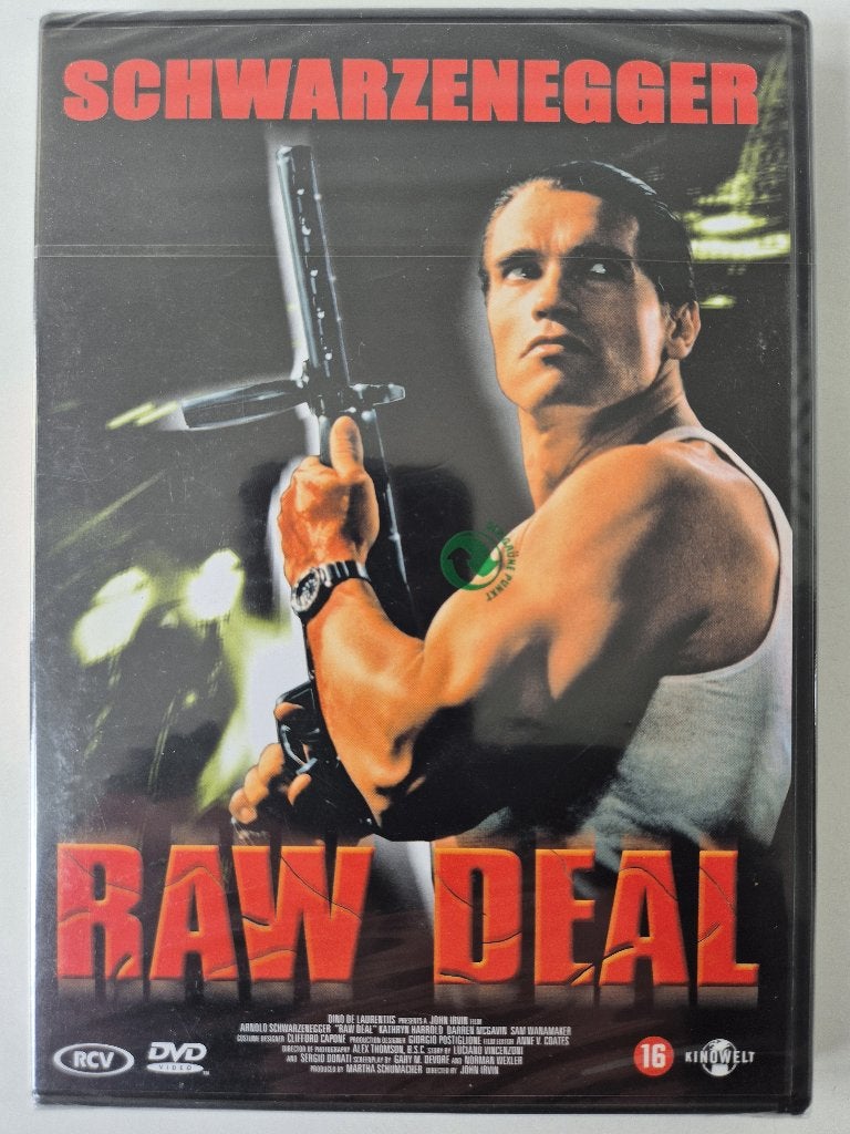 Raw Deal - Arnold Schwarzenegger - Geseald, Cd's en Dvd's, Vanaf 16 jaar, Ophalen of Verzenden, Nieuw in verpakking