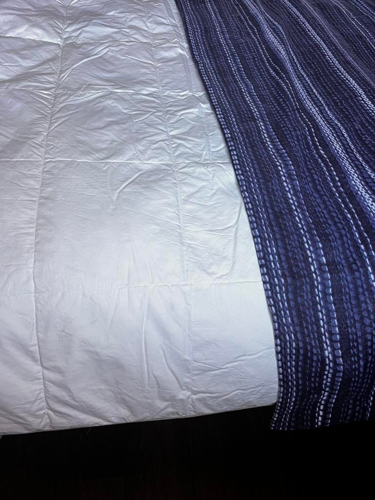 IKEA Donzen Dekbed 220/240 met overtrek, Beige, Tweepersoons, Ophalen of Verzenden, Deken of Dekbed