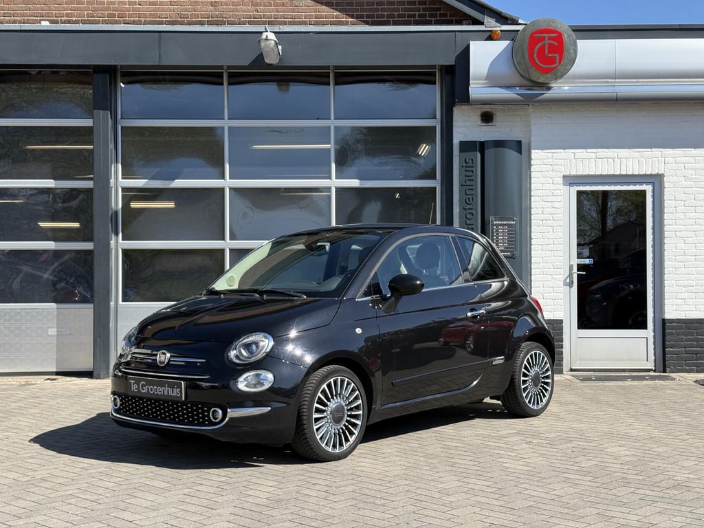 Fiat 500 Lounge 0.9 Turbo | Leer | Pano | Navi | (bj 2016), Auto's, Fiat, Voorwielaandrijving, Gebruikt, Handgeschakeld, 26 km/l