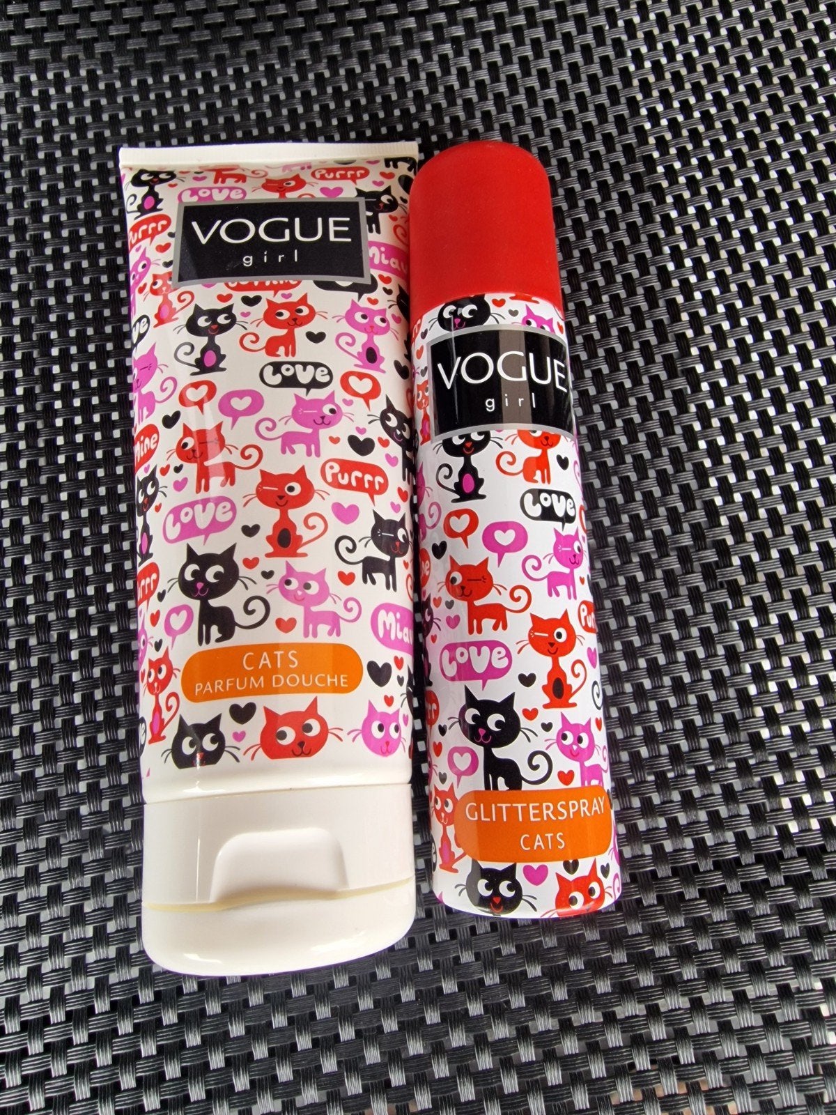 setje glitterspray en parfum douche, Ophalen of Verzenden, Nieuw, Bad & Douche