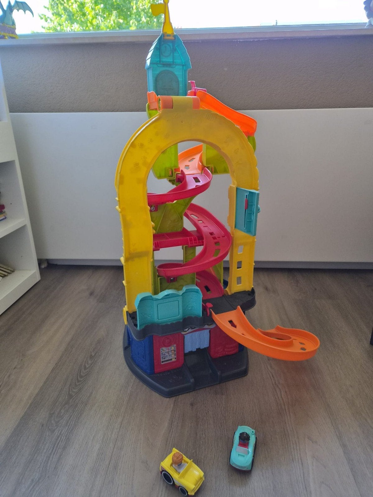 Fisher Price Little People Zit en Sta Wheelies Garage, Kinderen en Baby's, Ophalen, Gebruikt, Speelset