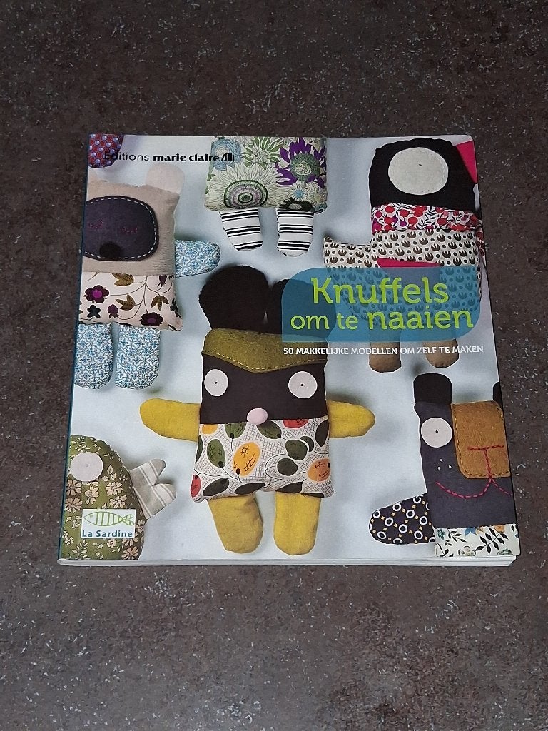 Knuffels om te naaien La Sardine Marie Claire uitmuntend, Ophalen of Verzenden, Zo goed als nieuw, Breien en Haken