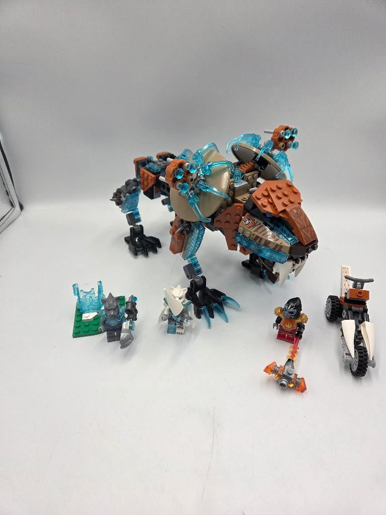 Lego Chima 70143 Sir Fangar's Saber Tooth Walker, Ophalen, Overige thema's, Lego, Zo goed als nieuw