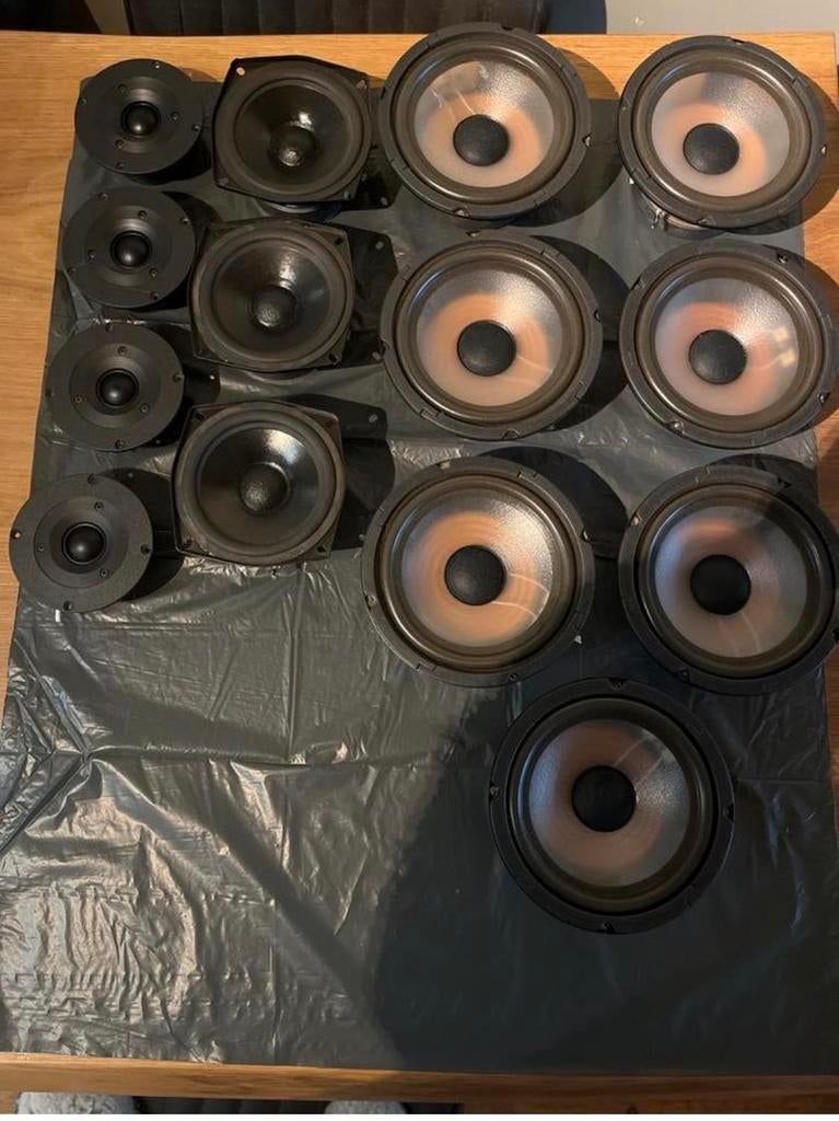 BNS / Vifa Woofers, Midrage & Tweeters + scheidingsfilters, Overige merken, Gebruikt, Ophalen of Verzenden, 60 tot 120 watt
