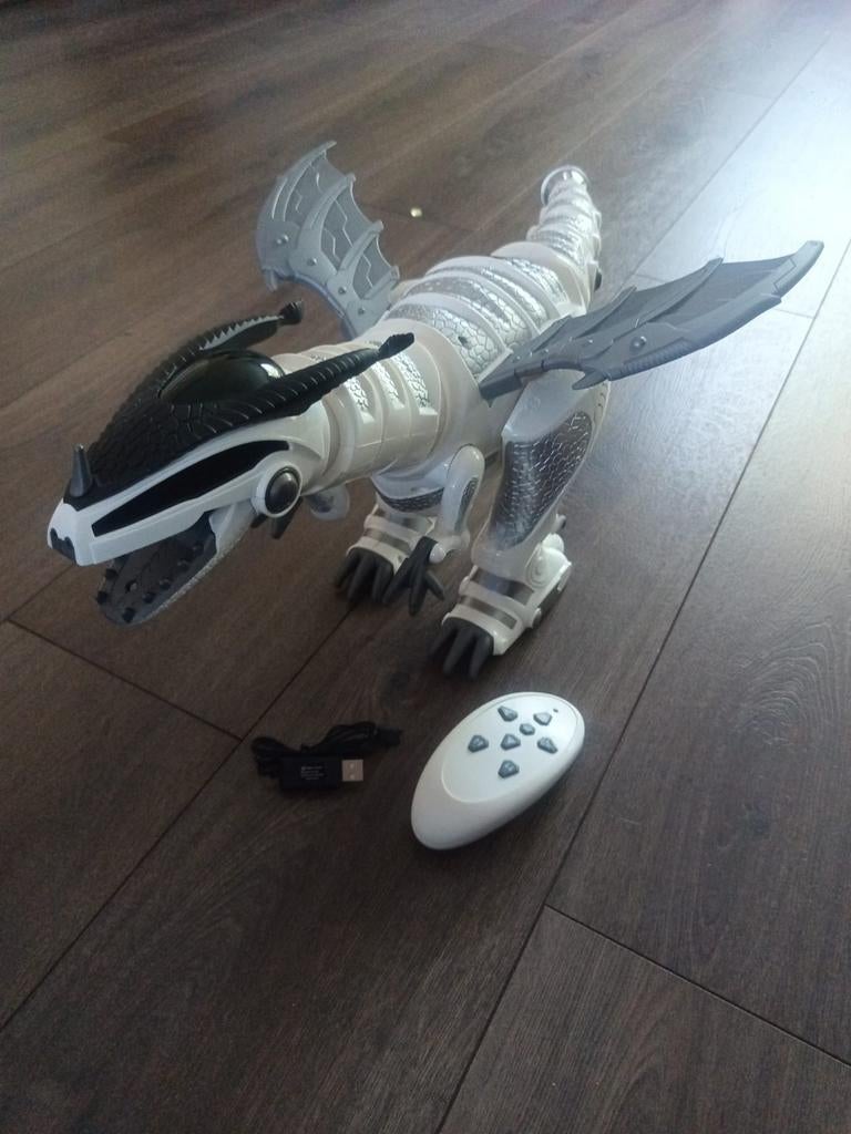 Bestuurbare robot dinosaurus, Ophalen of Verzenden, Zo goed als nieuw, Jongen of Meisje