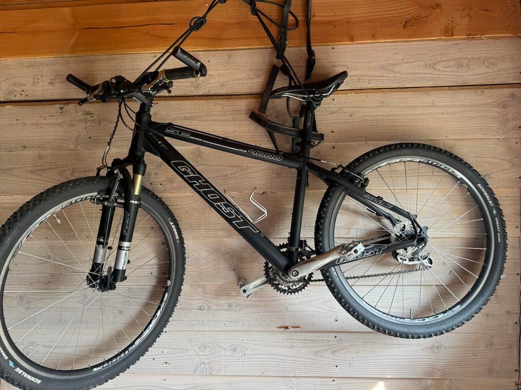 Ghost SE 4000 Mountainbike - Zwart, Goede Staat, Fietsen en Brommers, Fietsen | Mountainbikes en ATB, Hardtail, Zo goed als nieuw