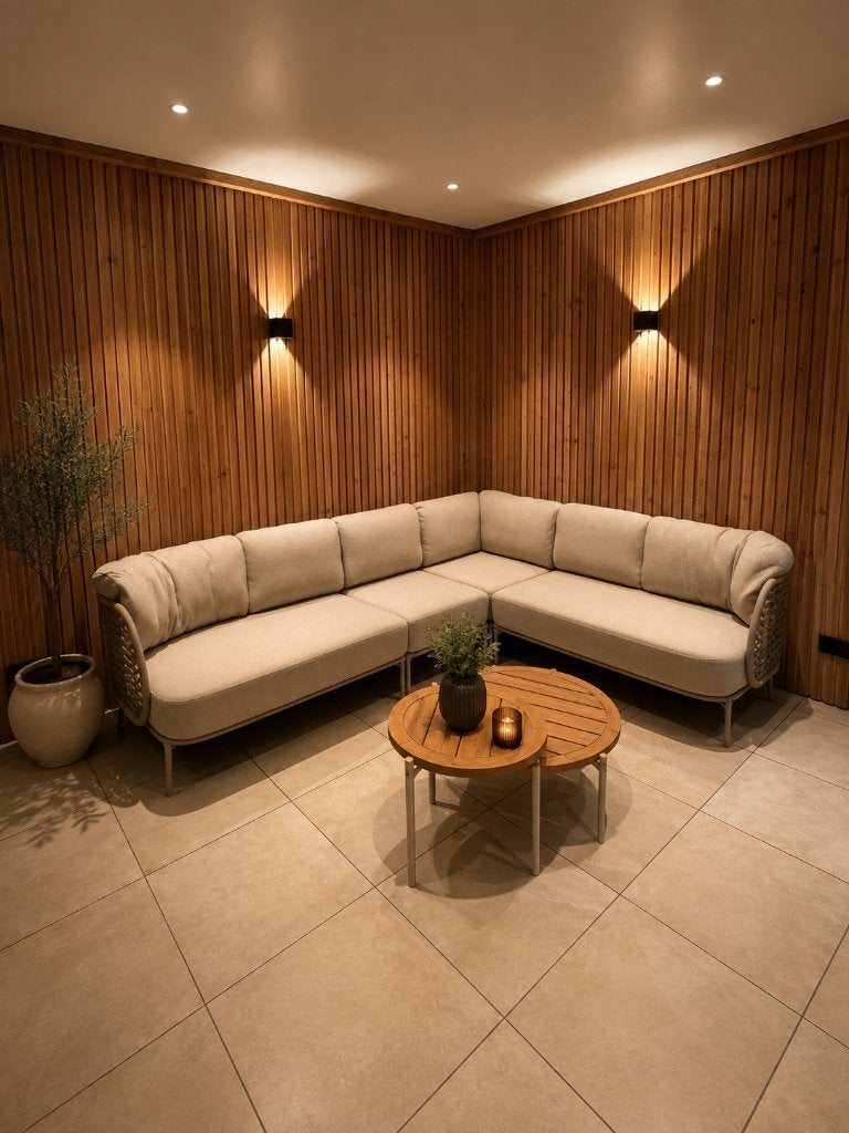 MEGA ZOMERACTIE – 4 Seasons Outdoor Fabrice Loungeset, Tuin en Terras, Bank, Nieuw, Ophalen of Verzenden, Loungeset