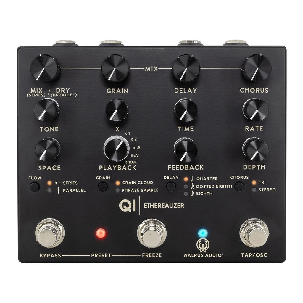 Walrus Audio Qi Etherealizer Black Yvette Young stereo, ., Chorus, Nieuw, Ophalen of Verzenden