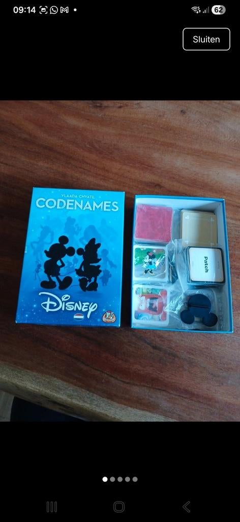 Codenames Disney te koop, Ophalen of Verzenden, Gebruikt