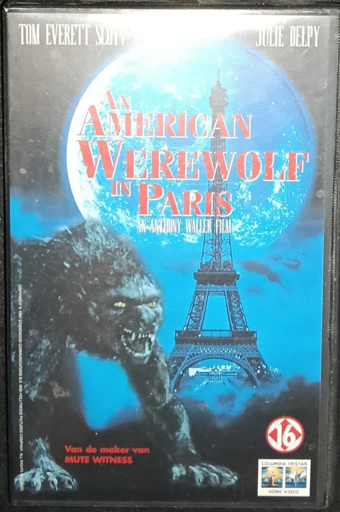 An American Werewolf In Paris vhs, Vanaf 16 jaar, Ophalen of Verzenden, Zo goed als nieuw, Horror