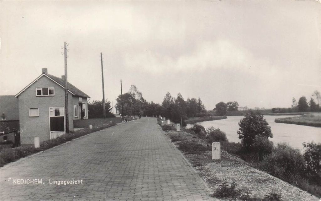 702-422-041 Kedichem Lingegezicht, Verzenden, Voor 1920, Gelderland