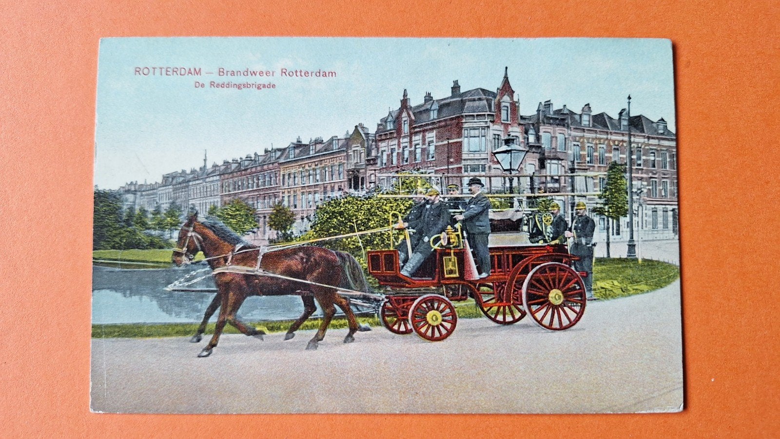 Rotterdam, Brandweer No.08, Ophalen of Verzenden, Voor 1920, Zuid-Holland
