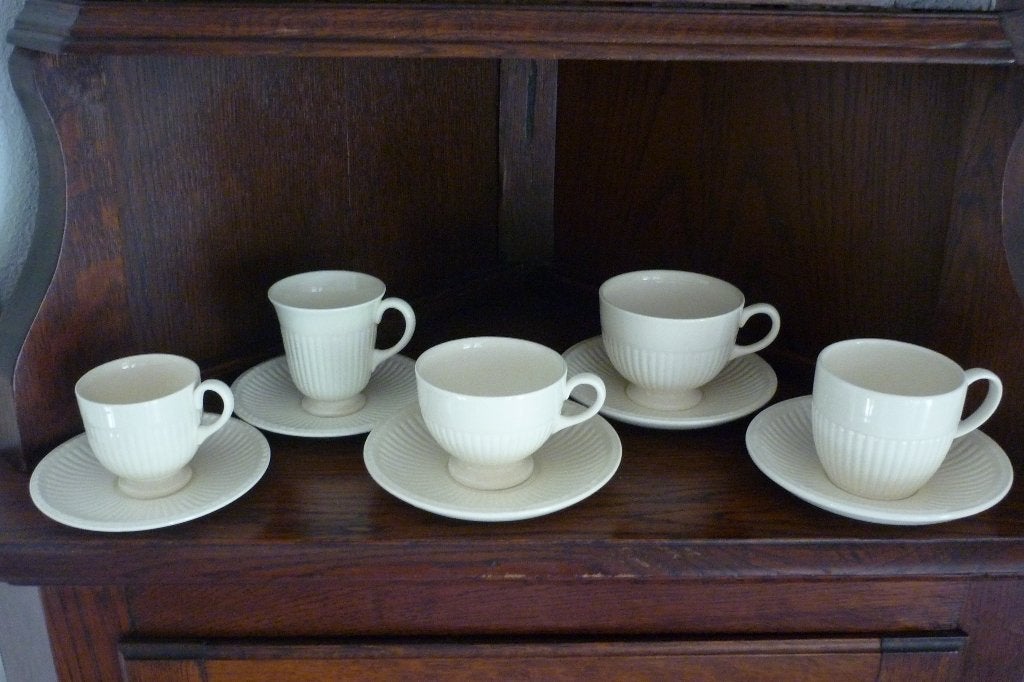 Wedgwood Edme diverse modellen KOP&SCHOTELS los te koop., Ophalen of Verzenden, Zo goed als nieuw, Wedgwood, Kop(pen) en/of Schotel(s)