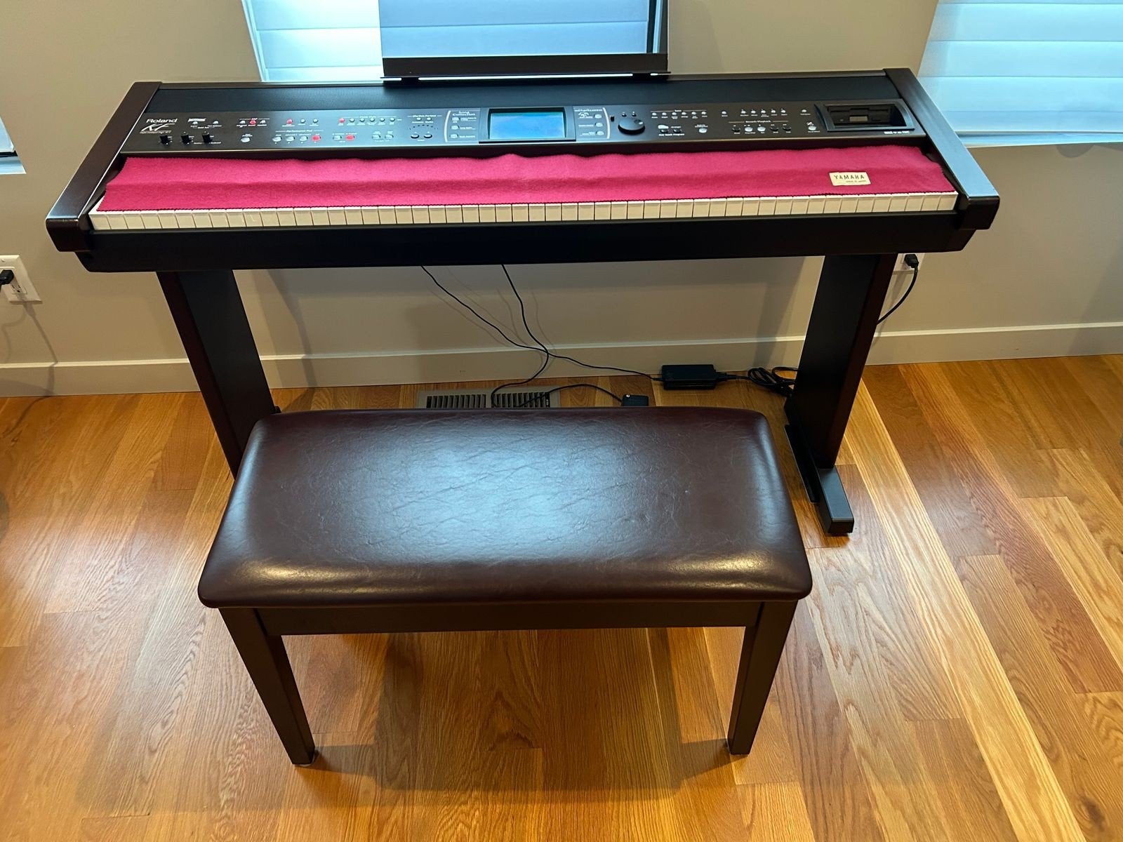 Roland KF-7 digitale piano 88 toetsen, Ophalen, Gebruikt, Zwart