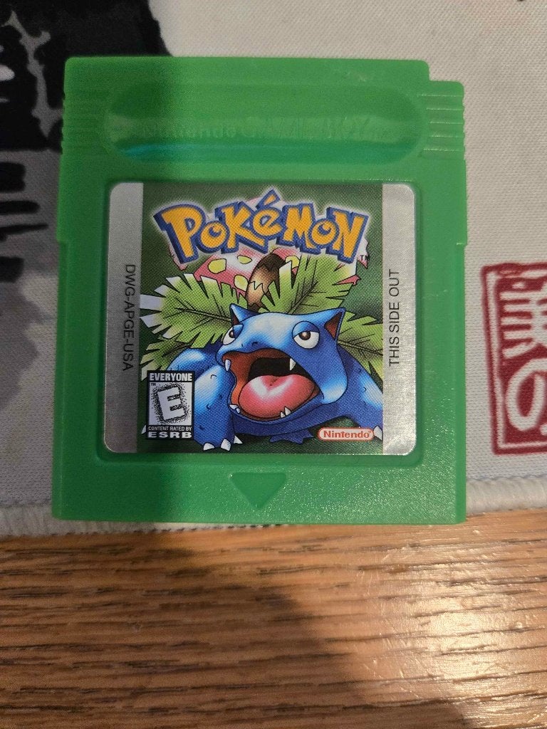 pokemon green, Spelcomputers en Games, Avontuur en Actie, Verzenden, 1 speler, Zo goed als nieuw