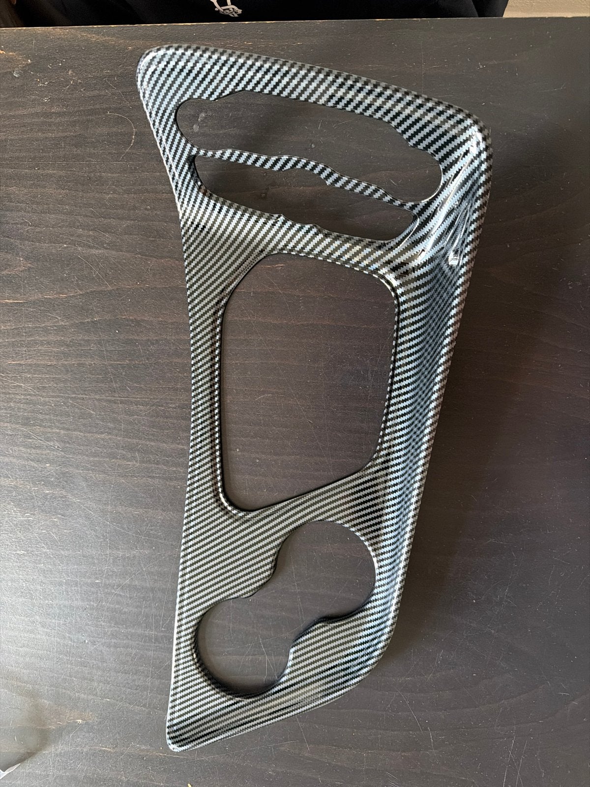 Carbon Look Console Cover voor Auto Interieur, Ophalen of Verzenden, Nieuw, Universele onderdelen