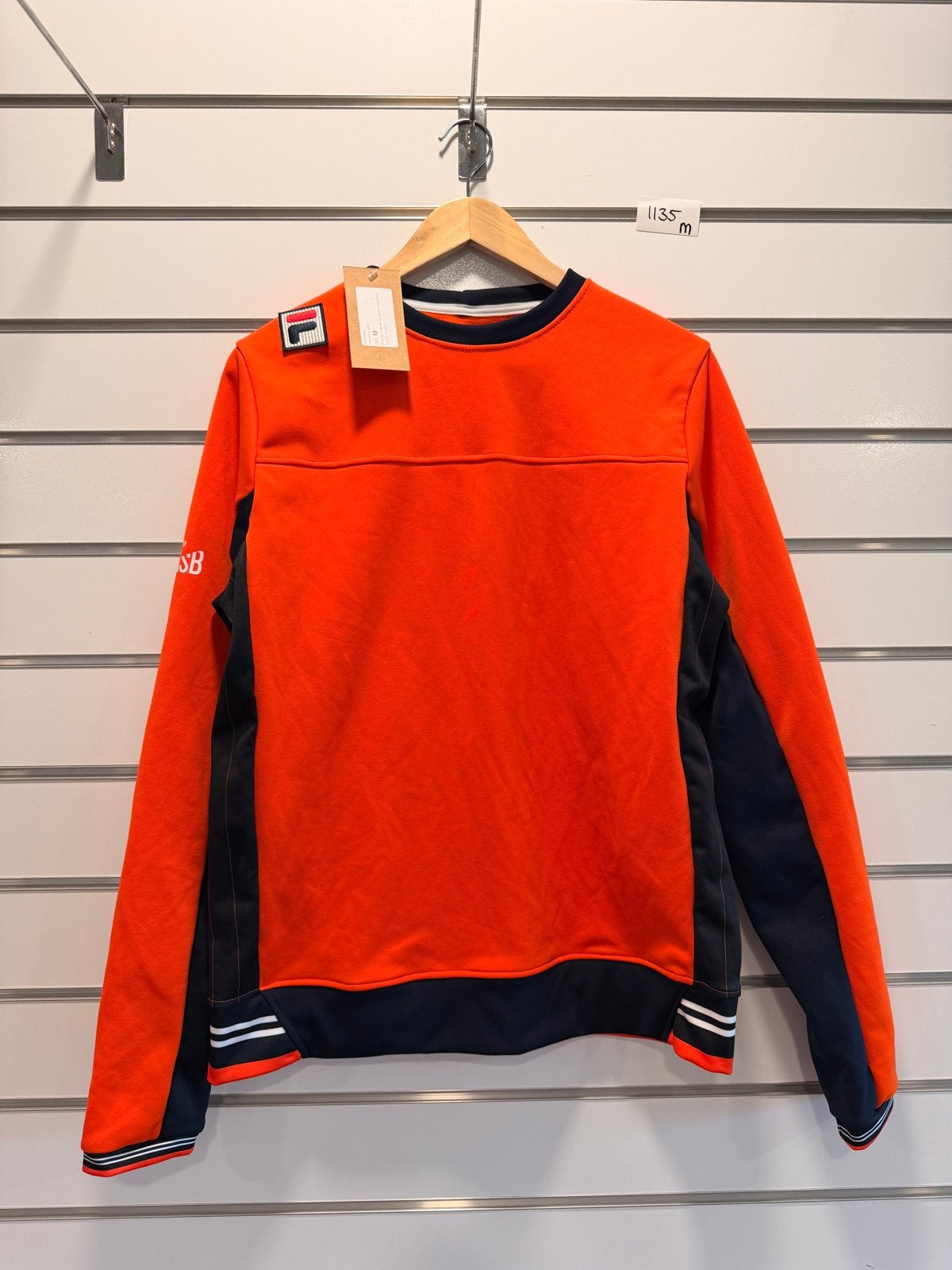 Fila KNSB sweater nieuw maat M, Ophalen of Verzenden, Nieuw, Maat 48/50 (M), Oranje