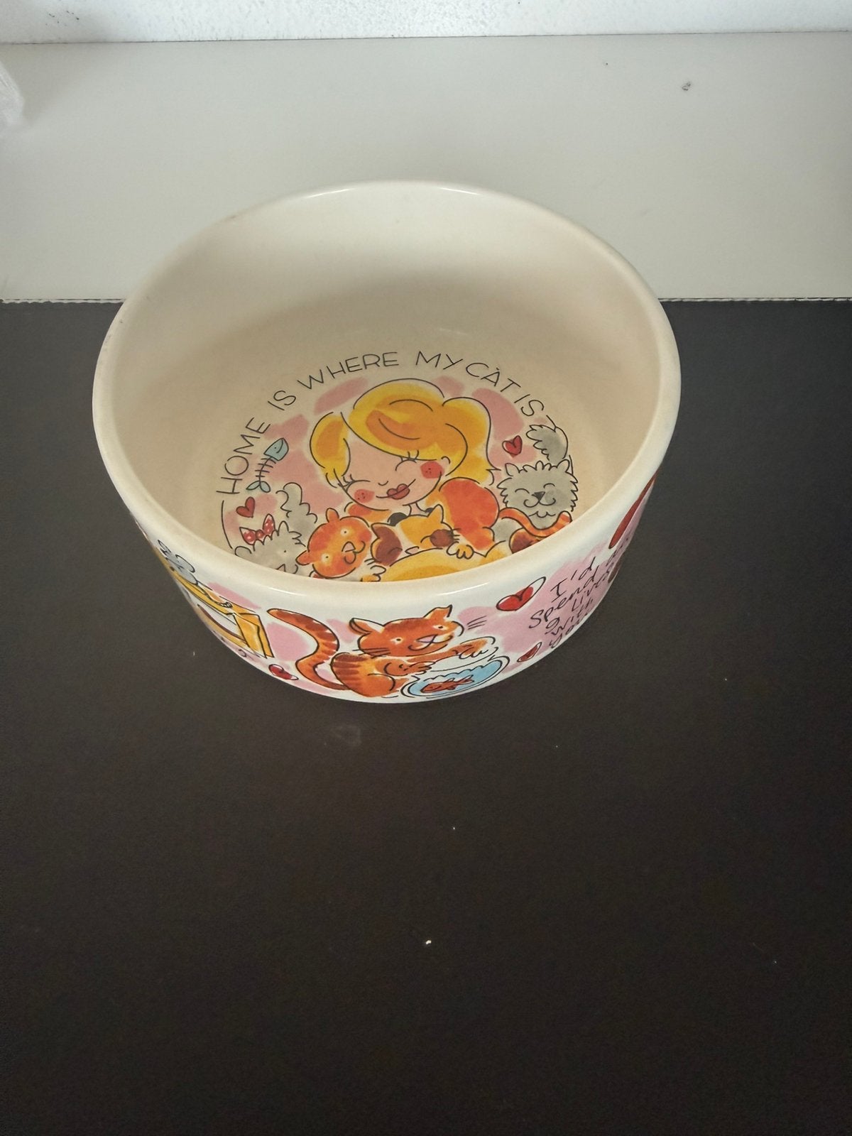 Voerbak voor poes/kat blond Amsterdam, Ophalen of Verzenden
