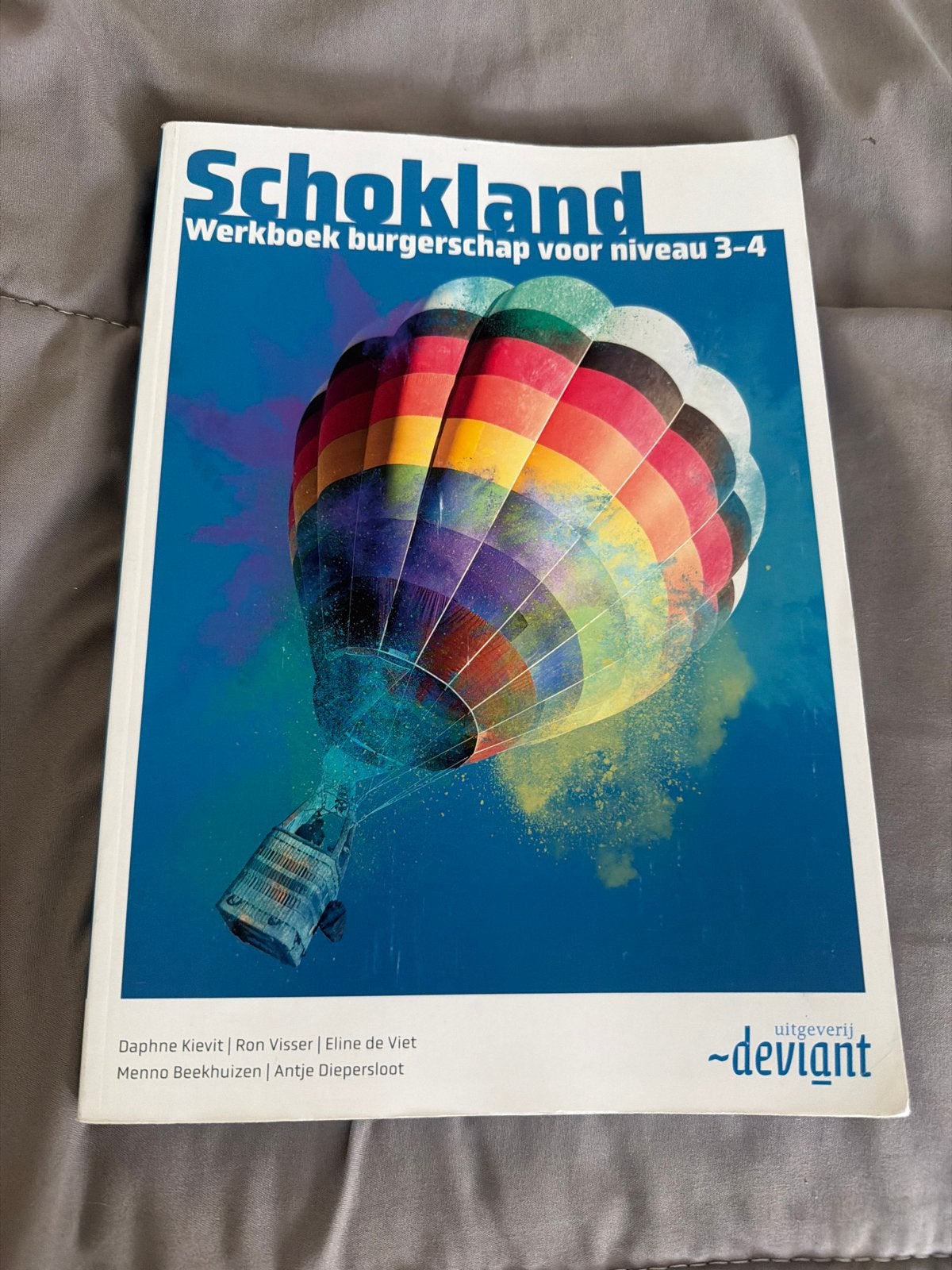 Schokland Werkboek burgerschap niveau 3-4, Boeken, Schoolboeken, Ophalen, Zo goed als nieuw, Overige niveaus, Overige vakken