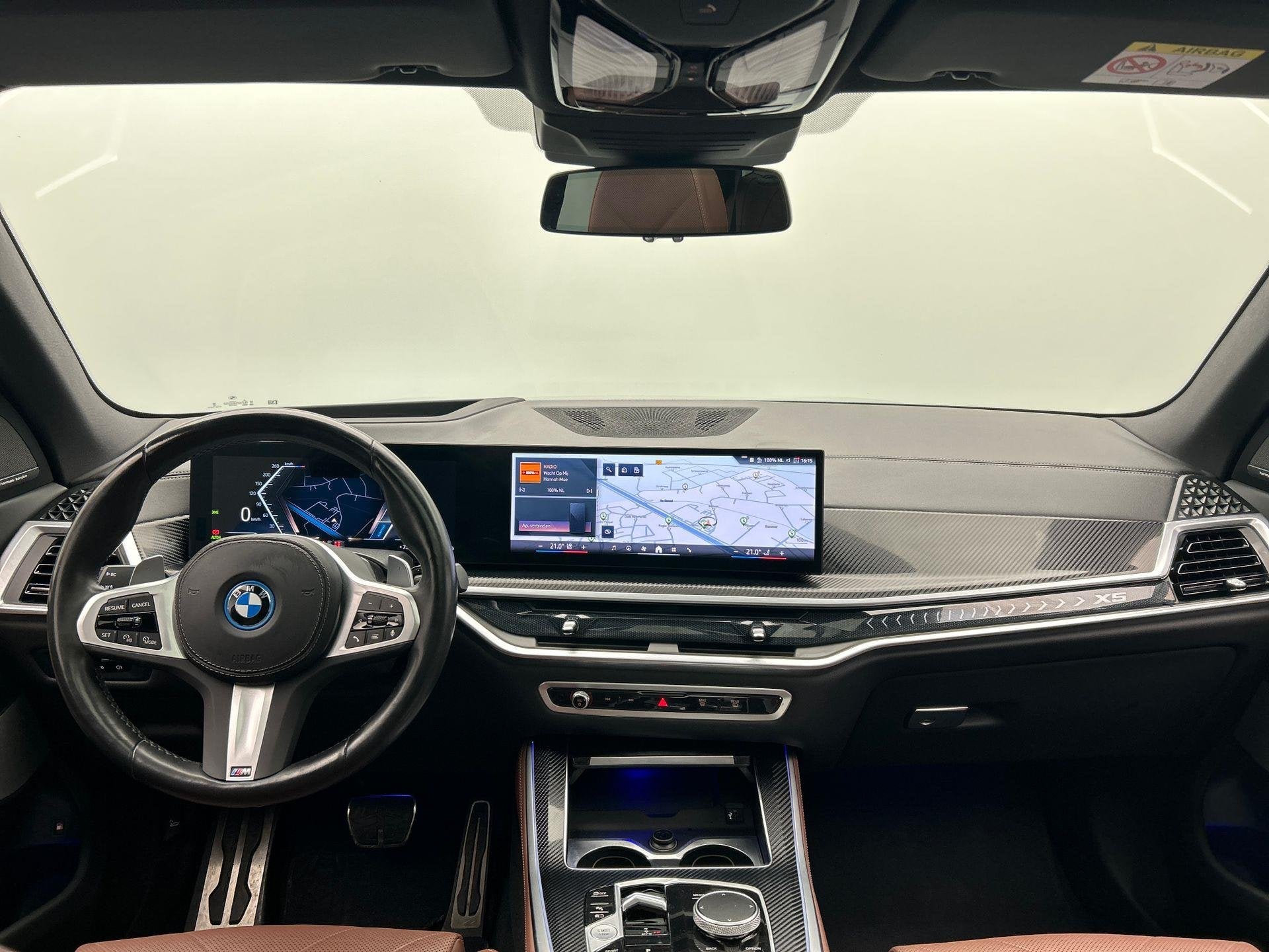 BMW X5 XDrive50e M-Sport Pano/Dak Harman/Kardon Body/Kit 360, Adaptive Cruise Control, Gebruikt, 2395 kg, Vierwielaandrijving