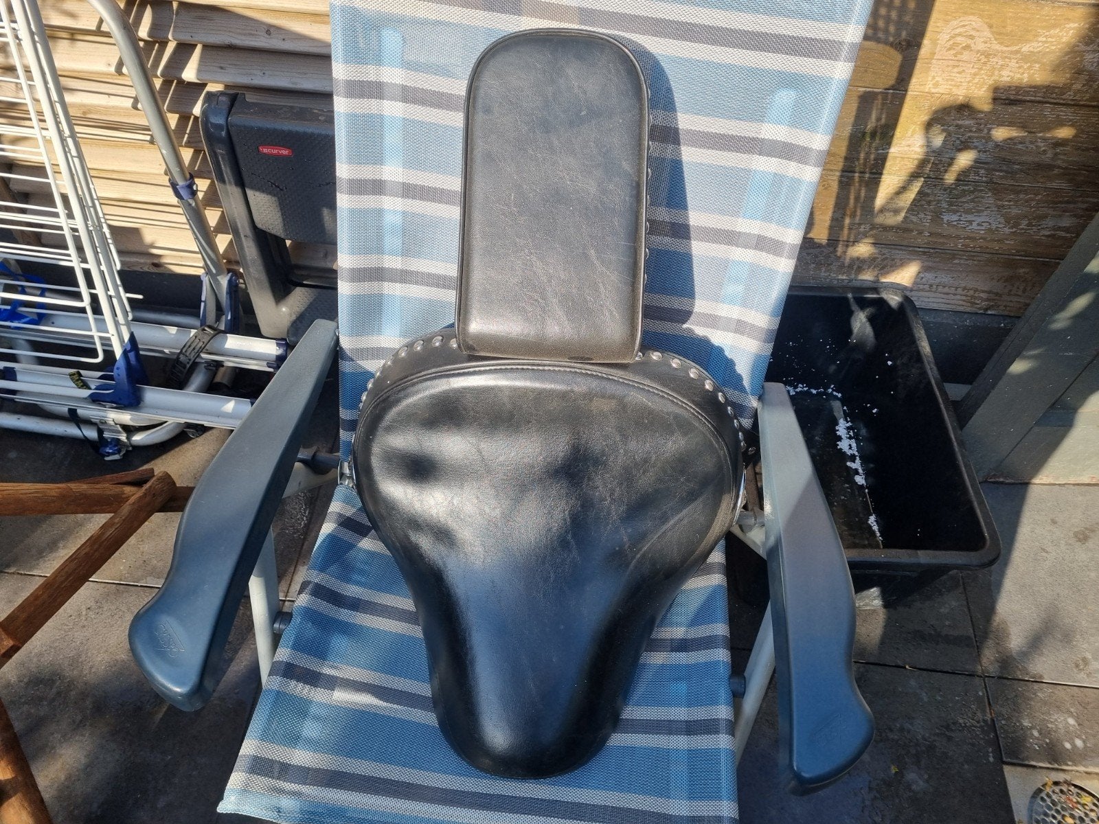 Zadel softail twin cam, Motoren, Ophalen of Verzenden, Gebruikt