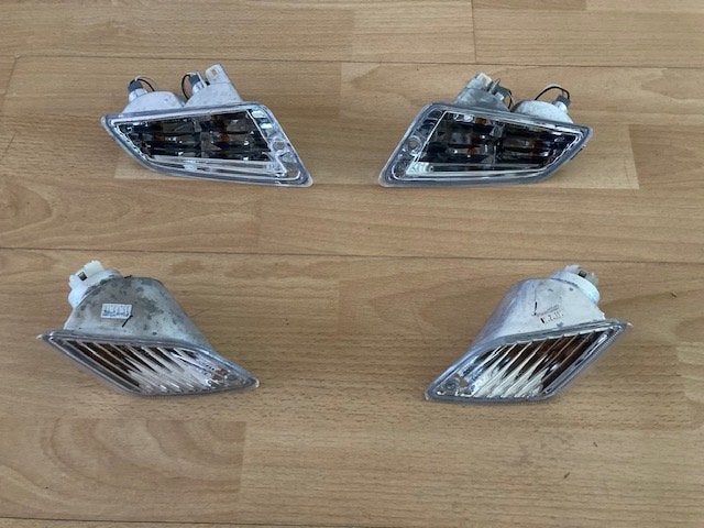 SET ORIGINELE KNIPPERLICHTEN VESPA GTS ZGAN !, Ophalen of Verzenden, Zo goed als nieuw