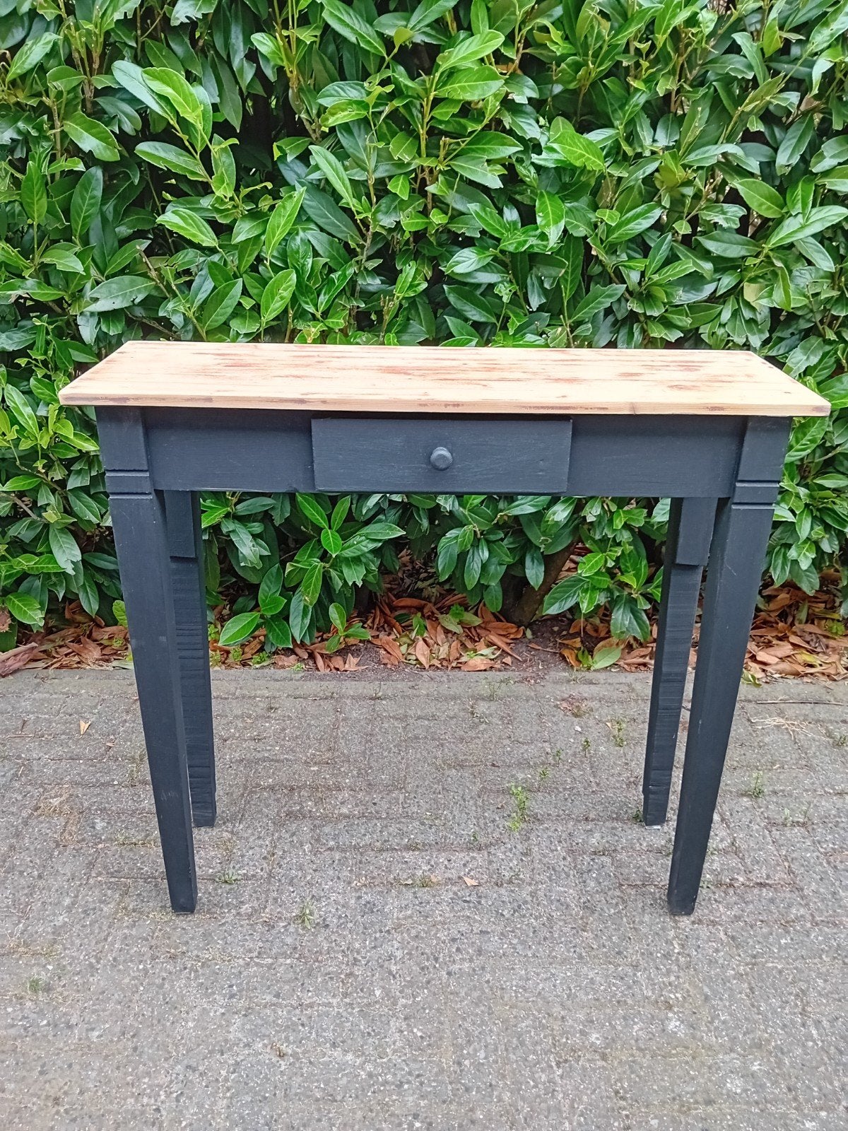 Nette sidetable met lade, Ophalen, Gebruikt, 25 tot 50 cm, 50 tot 100 cm