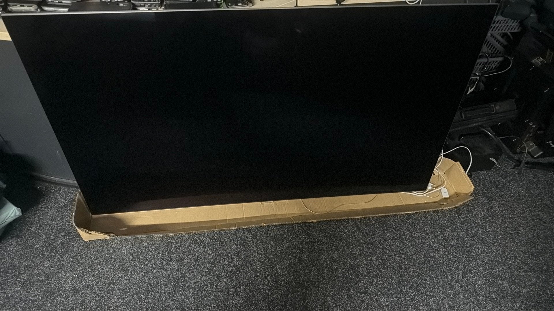 Samsung 65" QLED 4K Smart TV (QE65Q7FAM) – ConnectBox defect, Ophalen, QLED, ., 120 Hz