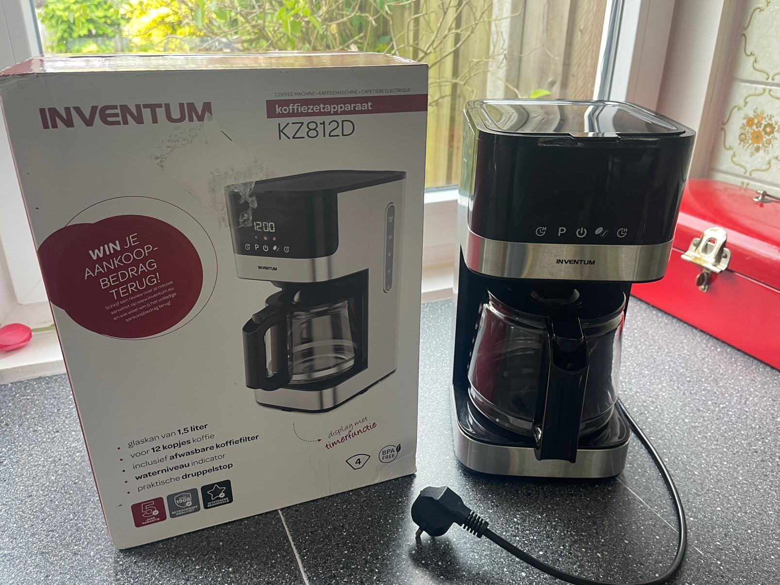 Koffiezetapparaat, Witgoed en Apparatuur, Ophalen of Verzenden, Nieuw, Koffiemachine